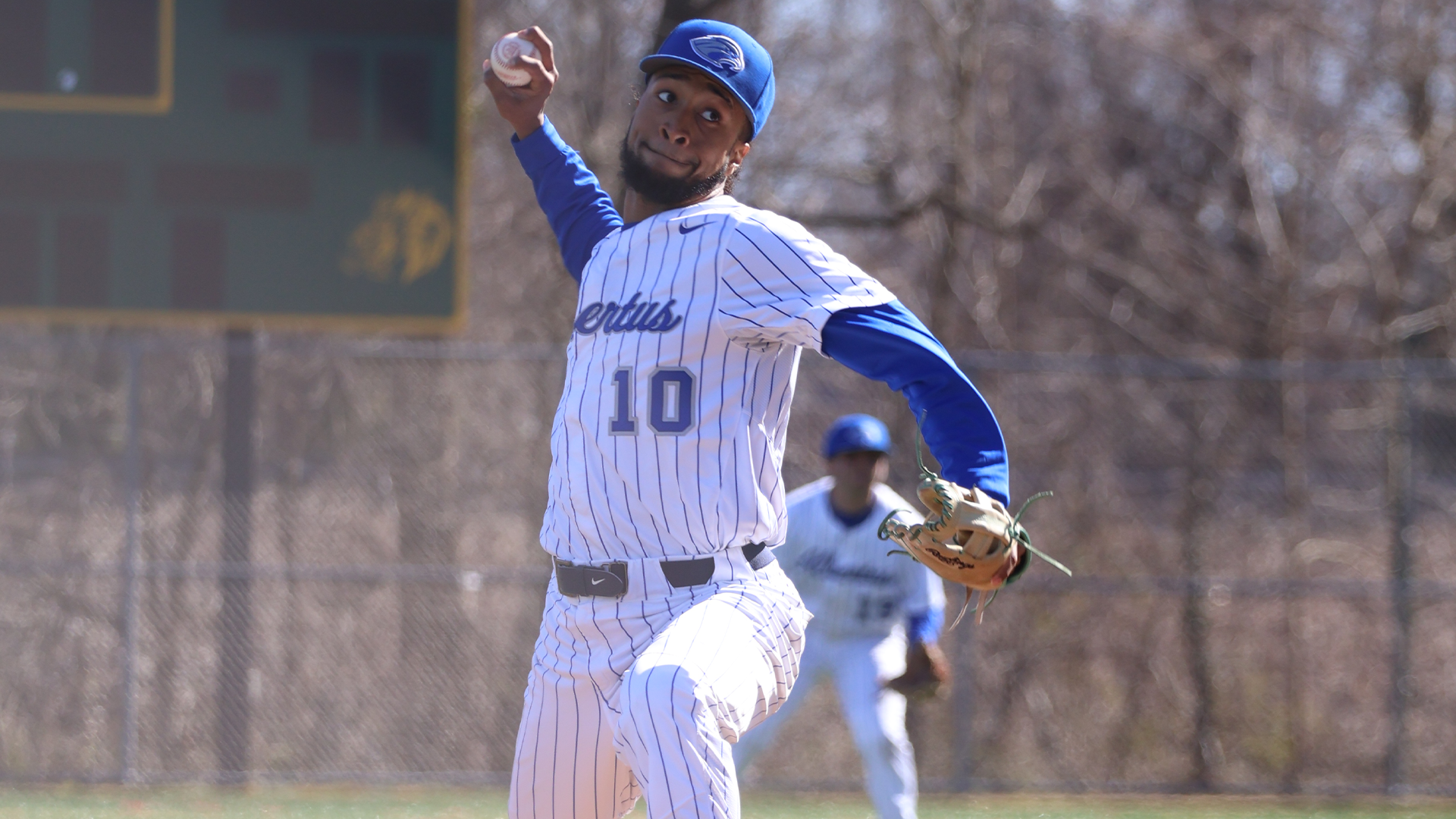 Strong Pitching Helps Baseball Outlast Gordon on the Road
