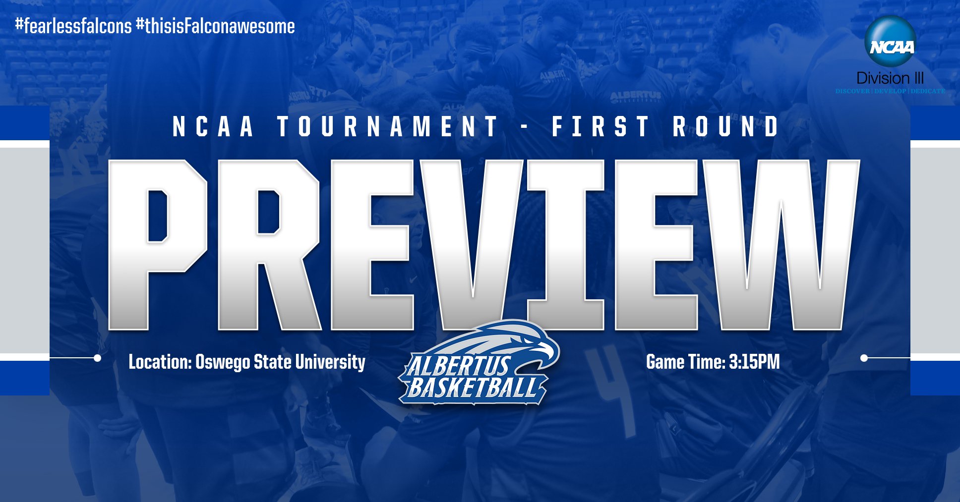 Men's Basketball NCAA Tournament Preview: First Round vs. John Carroll University