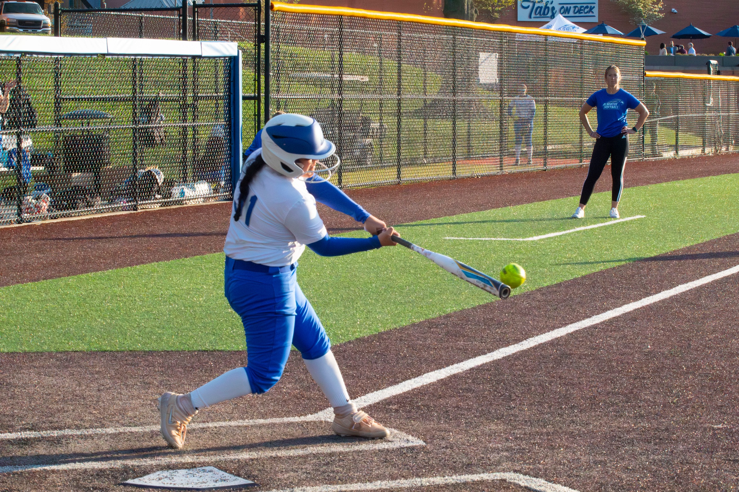 Softball Bows Out of GNAC Championships With Loss to Lasell