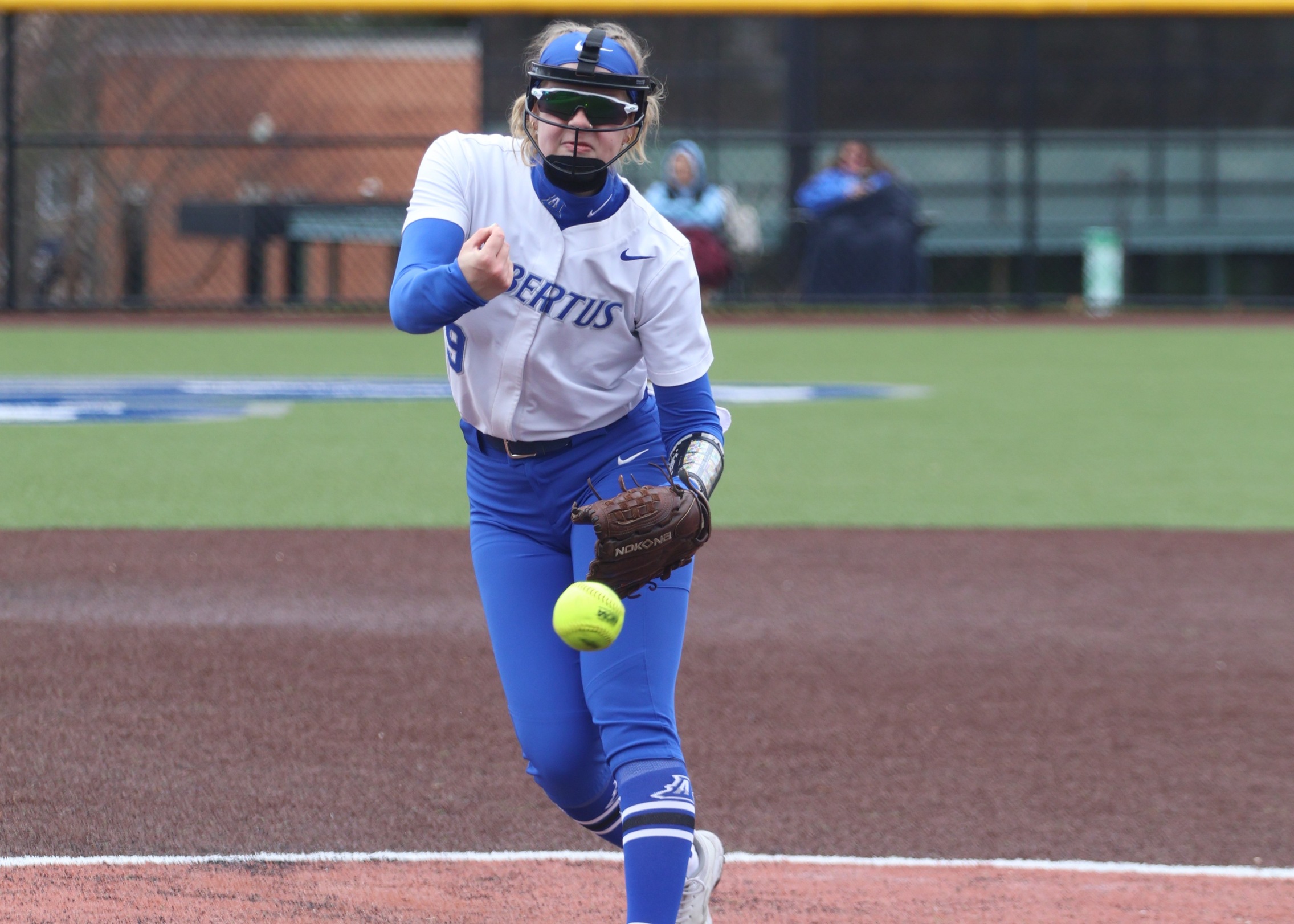 Dominant Pitching, Timely Offense Lifts Softball To Sweep Of USJ