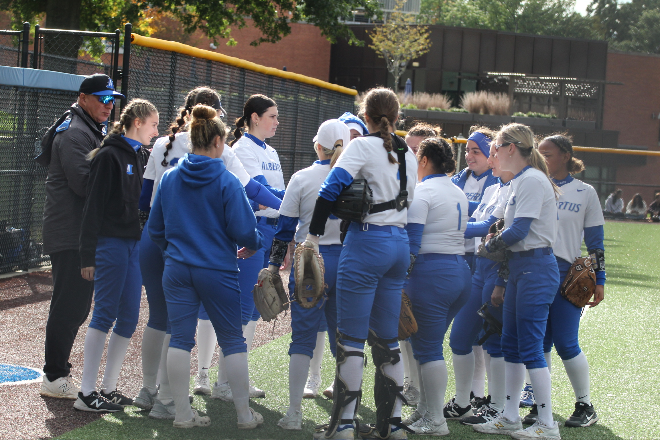 Softball Holds Late Lead In Home Opener, But Hartford Rallies In Seventh To Defeat Falcons