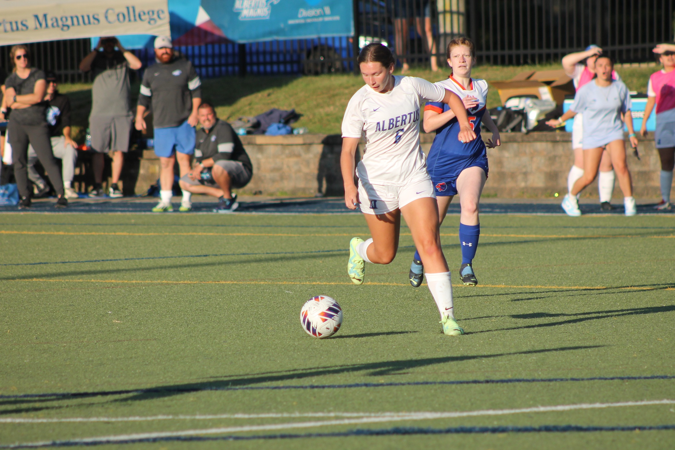 Women’s Soccer Picks Up First GNAC Win Against Mitchell, 3-0