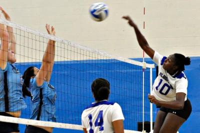 Bay Path Defeats Falcons in Women’s Volleyball 3-0