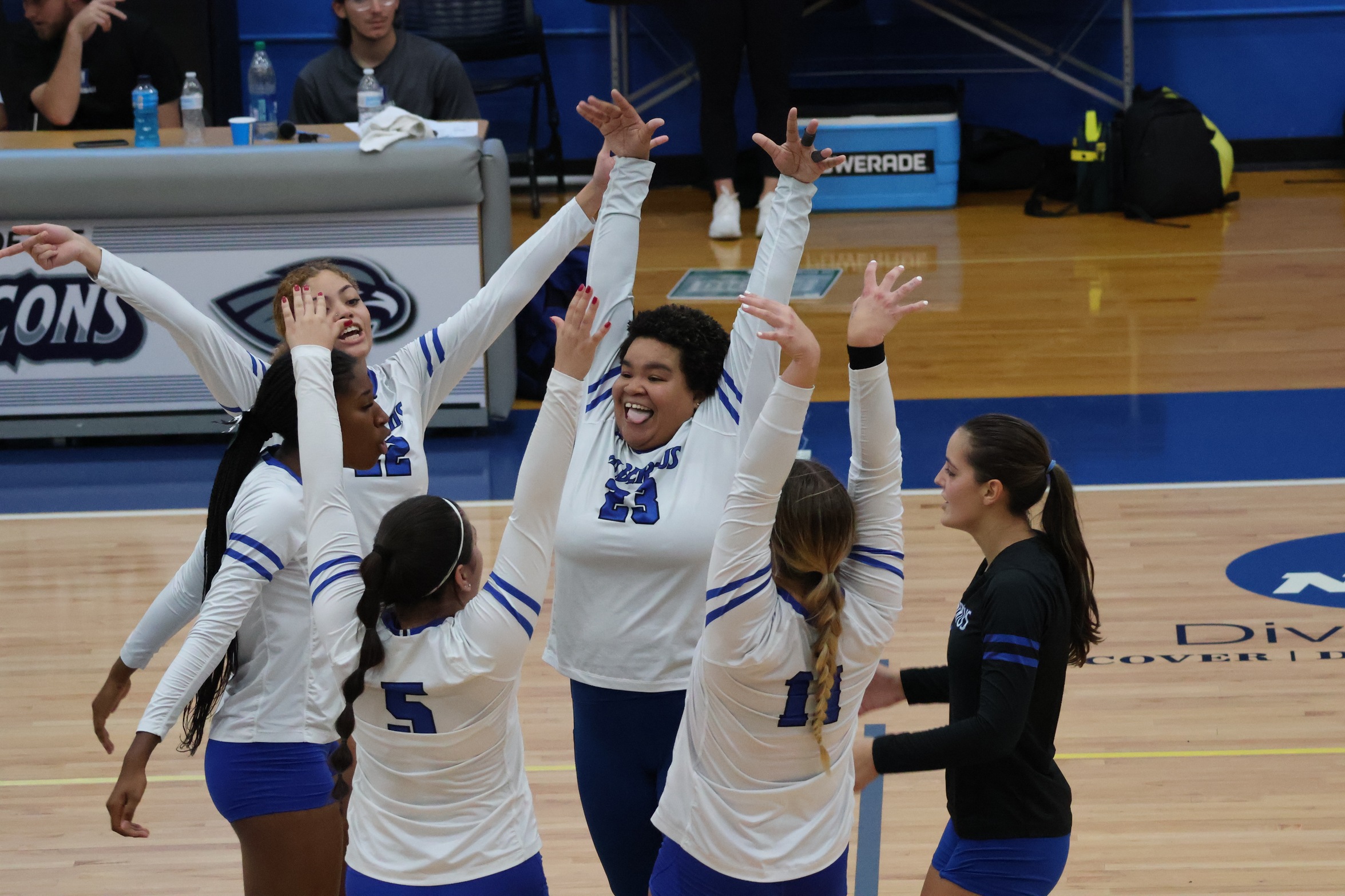 Albertus Volleyball Gets Back In The Win Column, Defeating Fisher In Four Sets