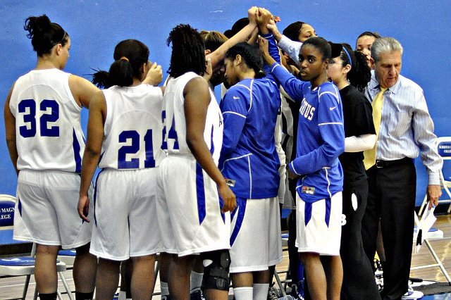 Lady Falcons Drop 68-51 Decision to Brooklyn College