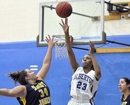 Lady Falcons Have Six Game Win Streak Snapped Late 66-60