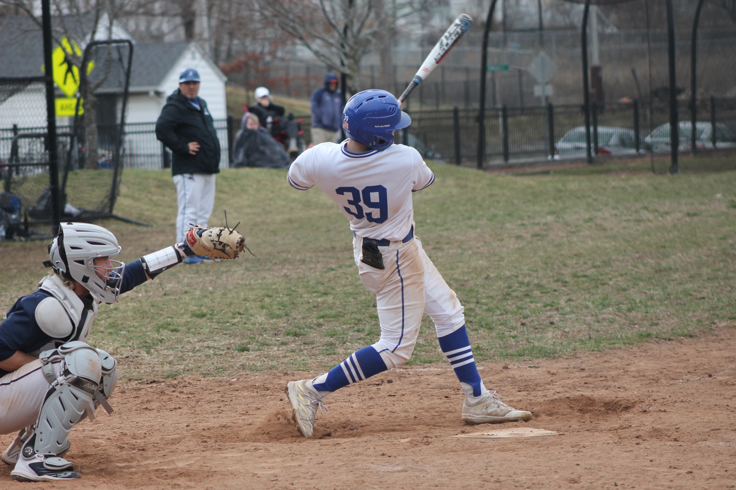 Baseball Swept by New England College at Home in Wednesday Doubleheader