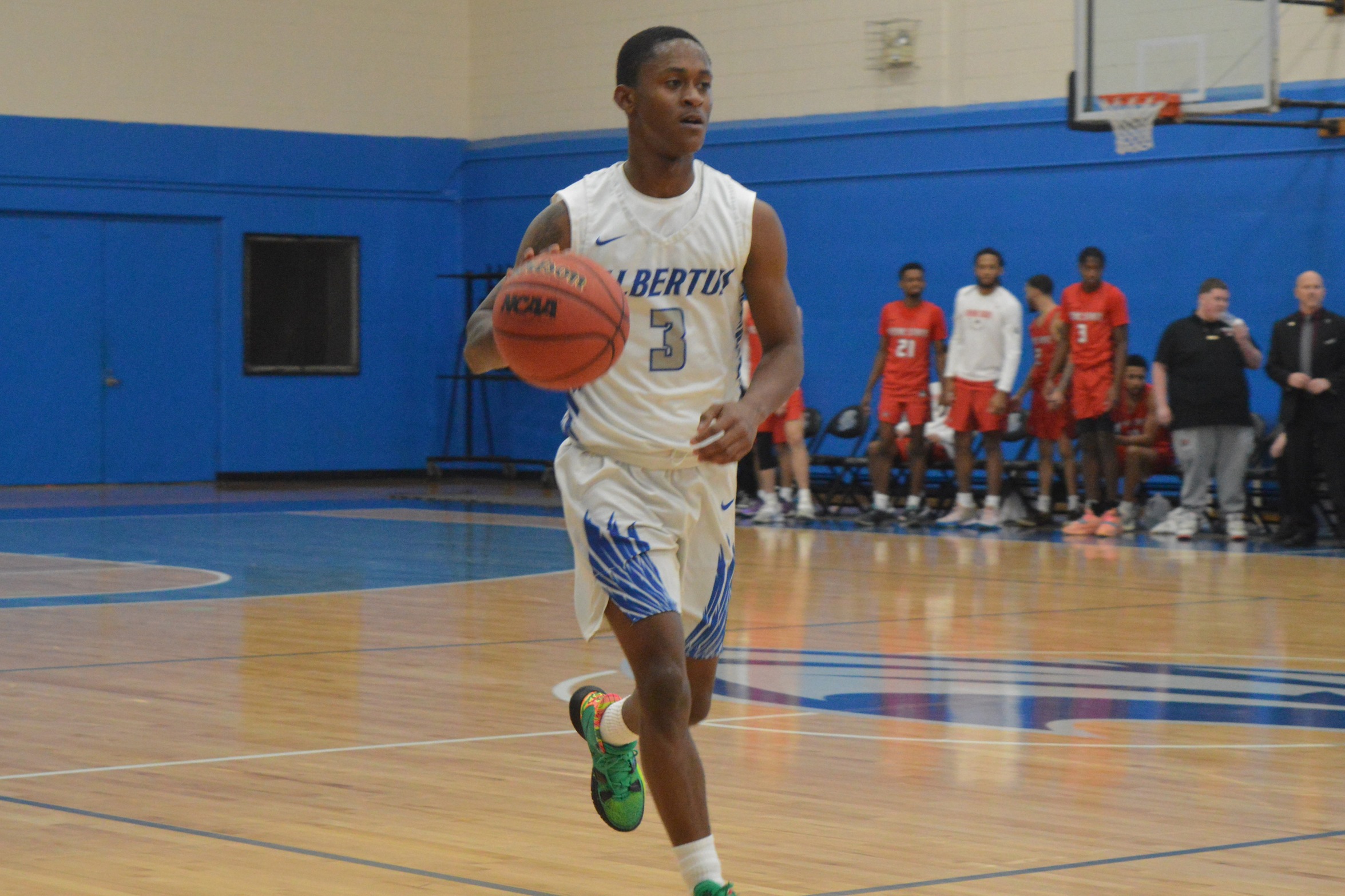 Men's Basketball Hits Triple Digits in 102-76 Win over Anna Maria