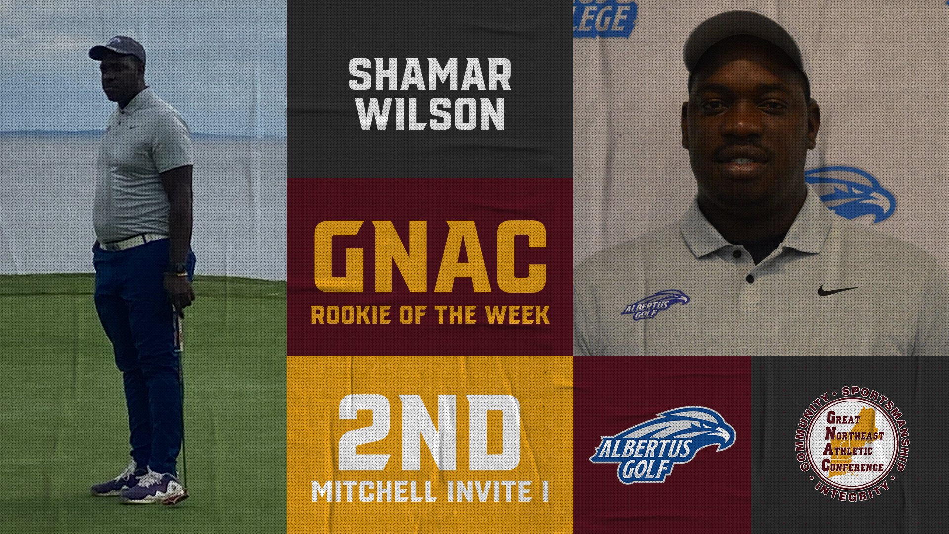 Wilson Collects GNAC Rookie of the Week Honors