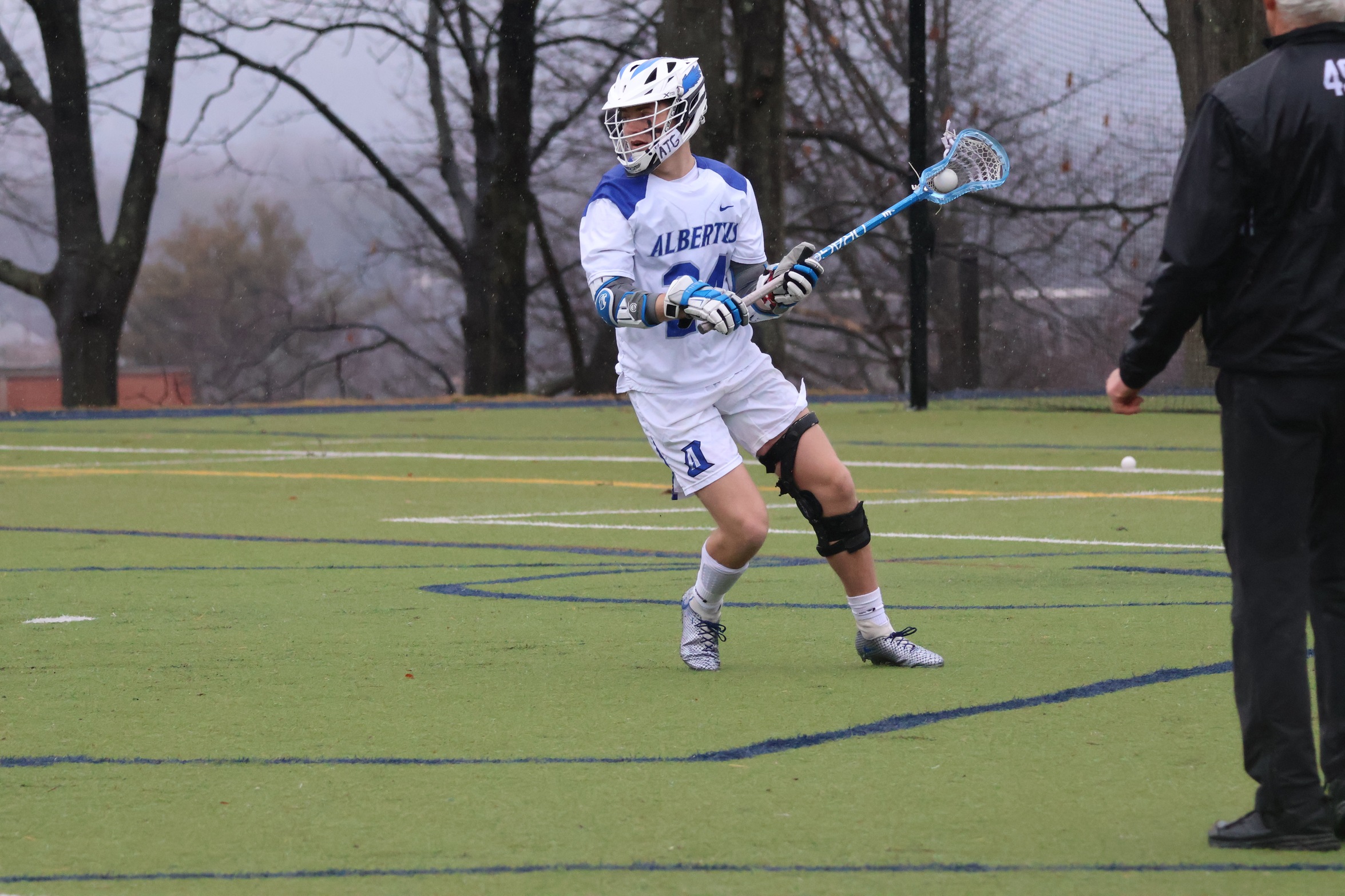 Fourth Period Rally Falls Short In Men's Lacrosse Loss To Mount Saint Vincent