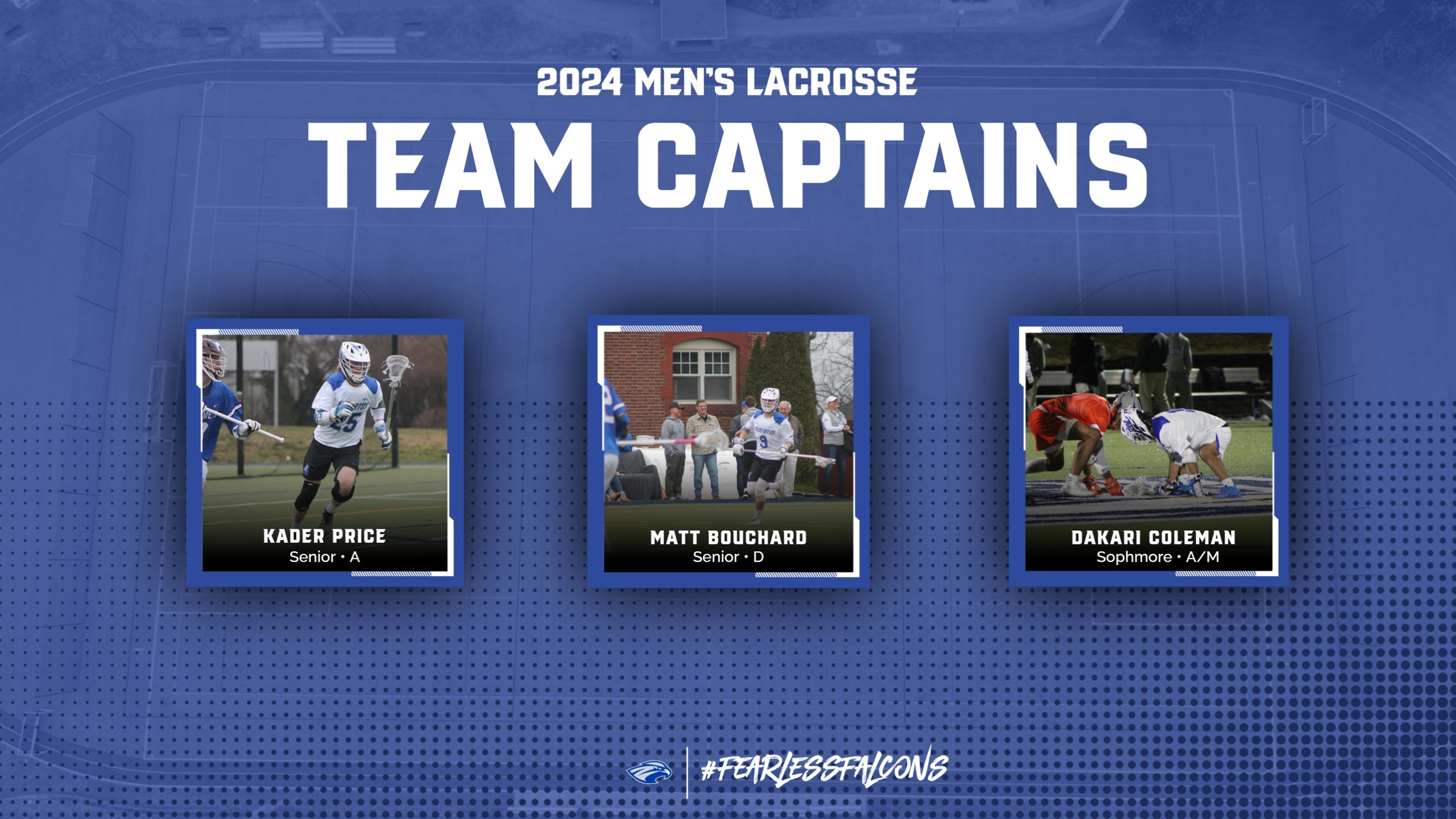 Men's Lacrosse Announces Captains for 2024 Campaign