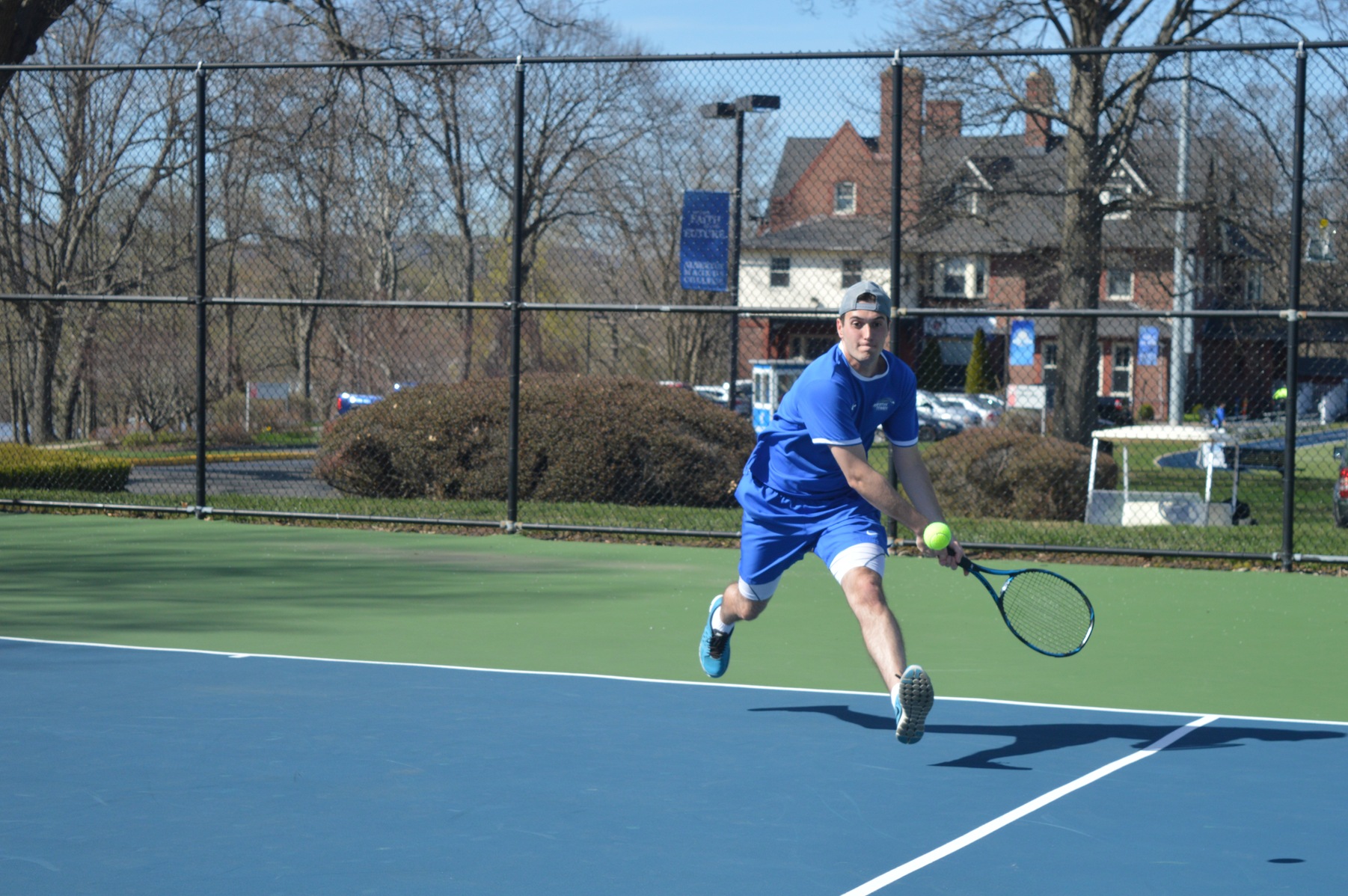 Wentworth Gives Men’s Tennis First Loss of the Season, 6-3