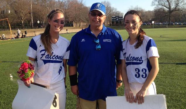 Falcons Sweep on Senior Day