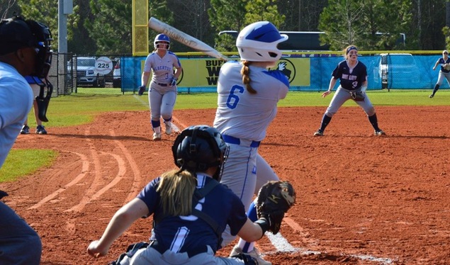 Softball Takes Two from MCLA in Non-Conference Play
