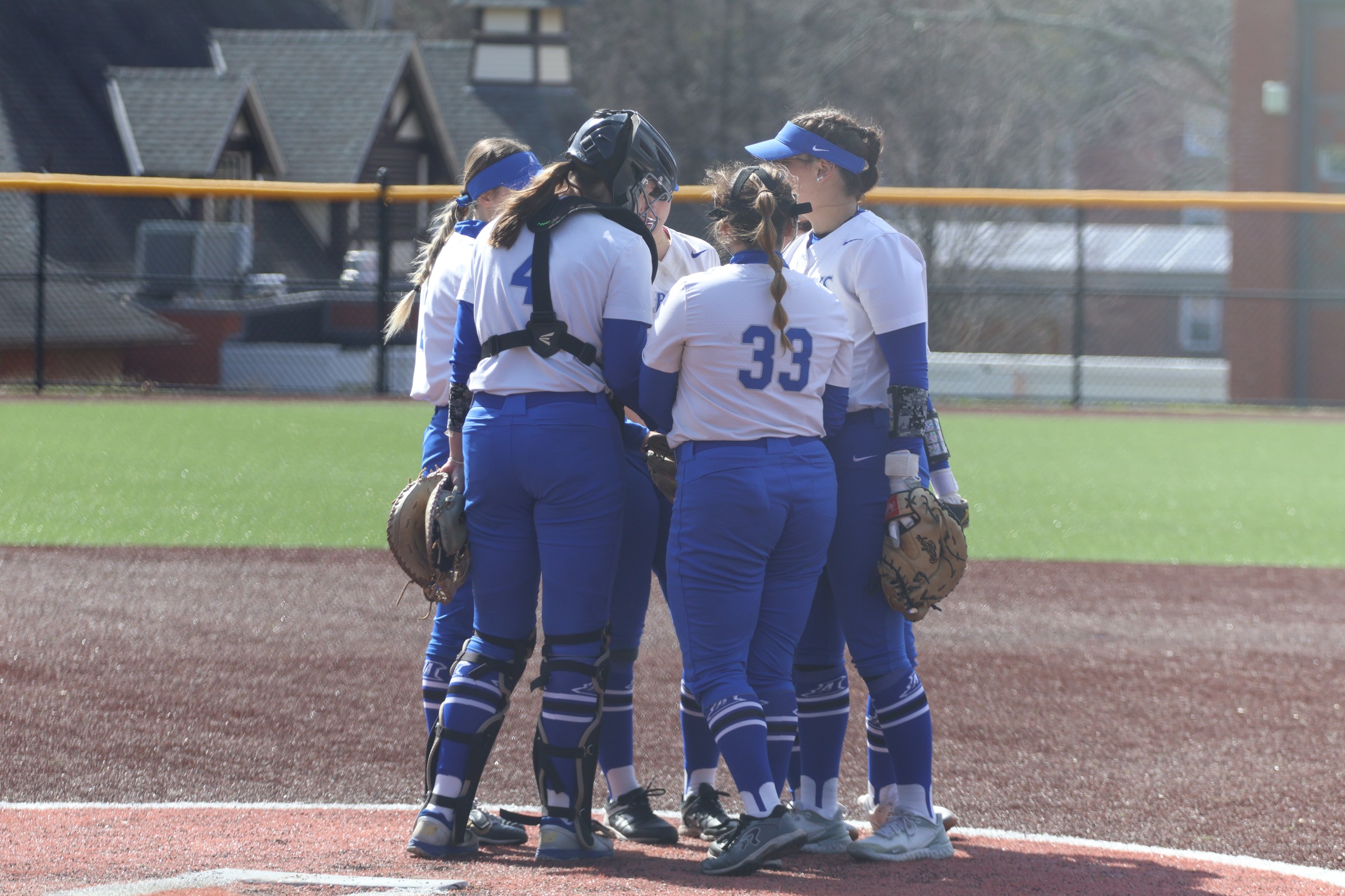Softball Loses Twice To Wesleyan In Intrastate Clash