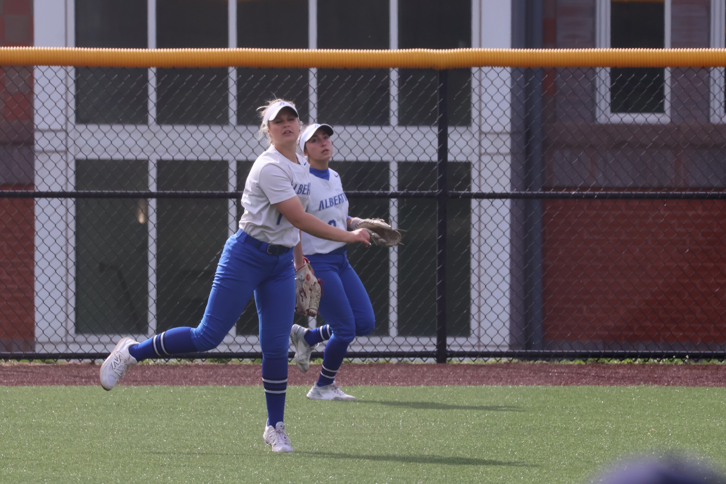 Softball Splits With Coast Guard In Final Non-Conference Games