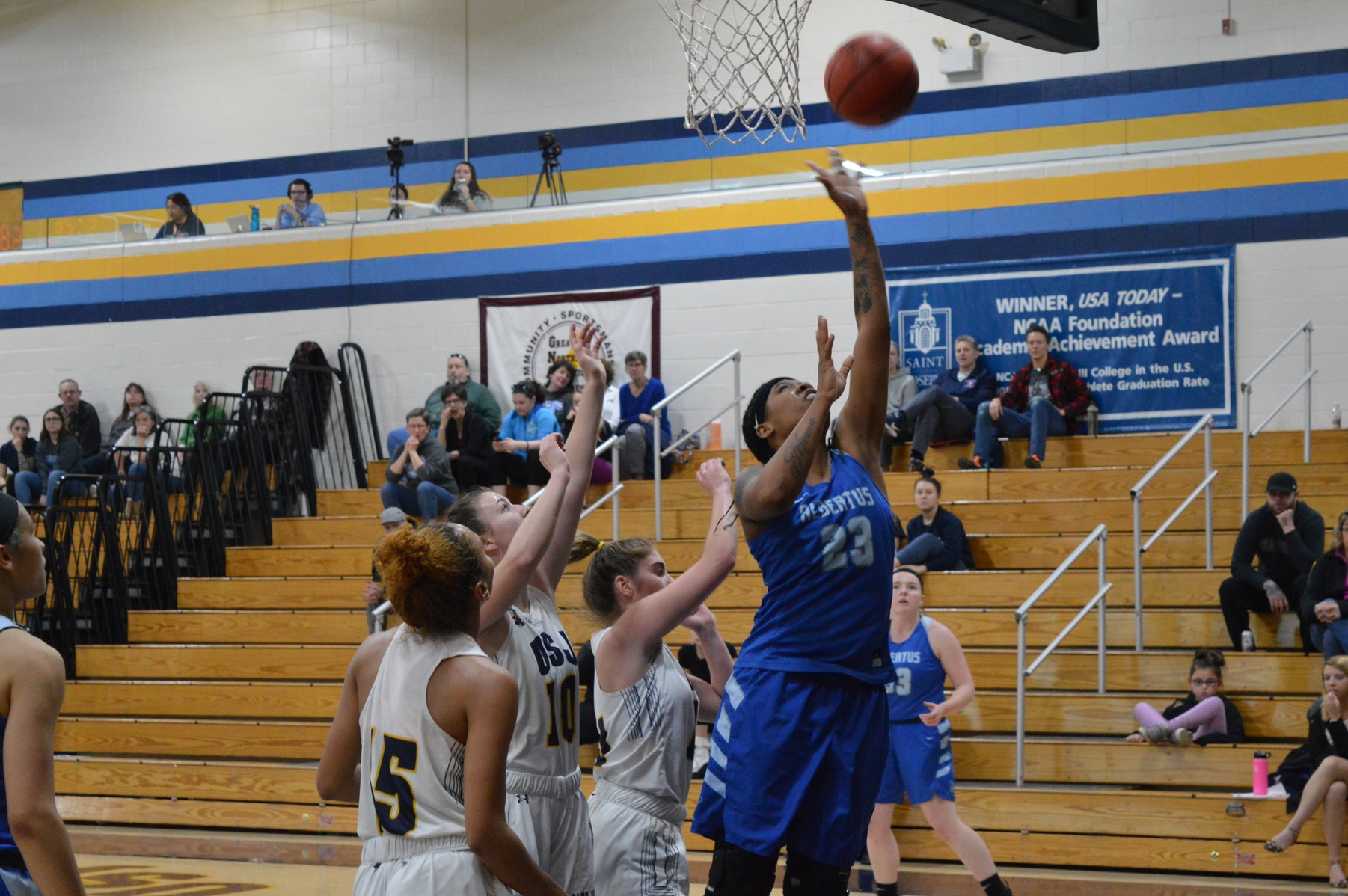 Osmond Records Triple-Double, Women's Basketball Defeats Western CT State
