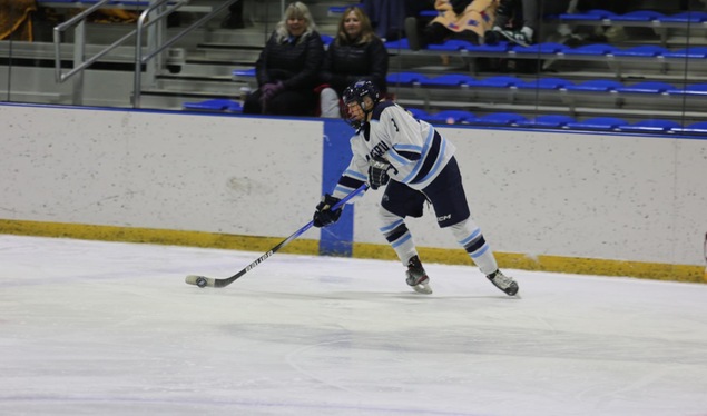 Clark Notches Three Points, But Women's Ice Hockey Rally Falls Short Against Alvernia