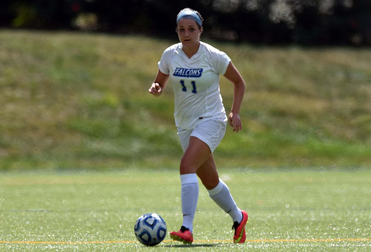 Late Rally Falls Short for Women's Soccer in 2-1 Setback at Elms