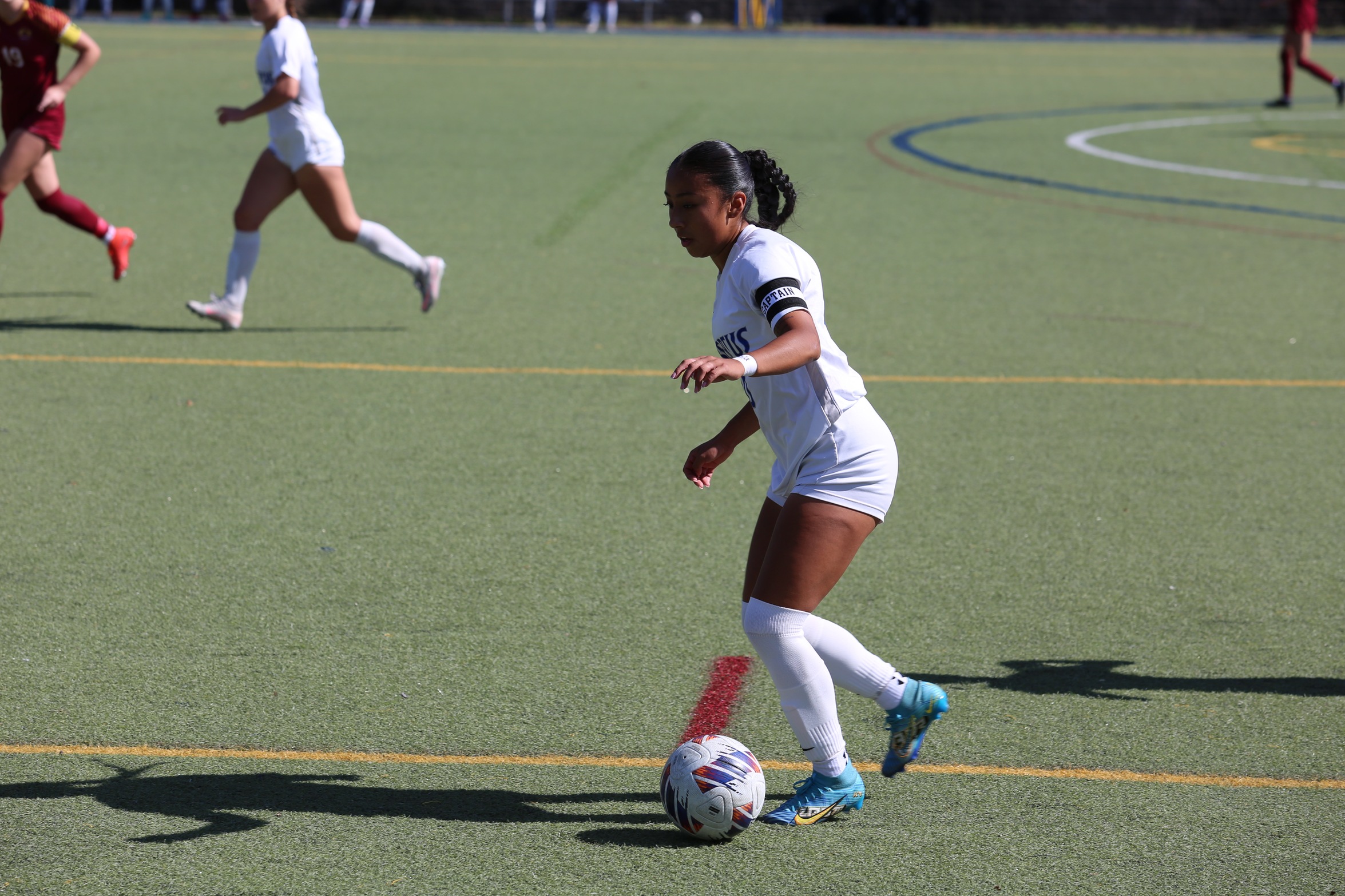 Bravo Connects for Game-Winner on Senior Night over USJ; Women's Soccer Earns Sixth in GNAC Championships