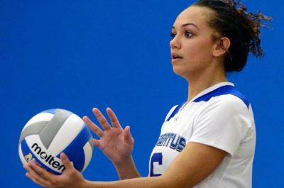 Women's Volleyball Falls in 3-1 Match vs. Lasell