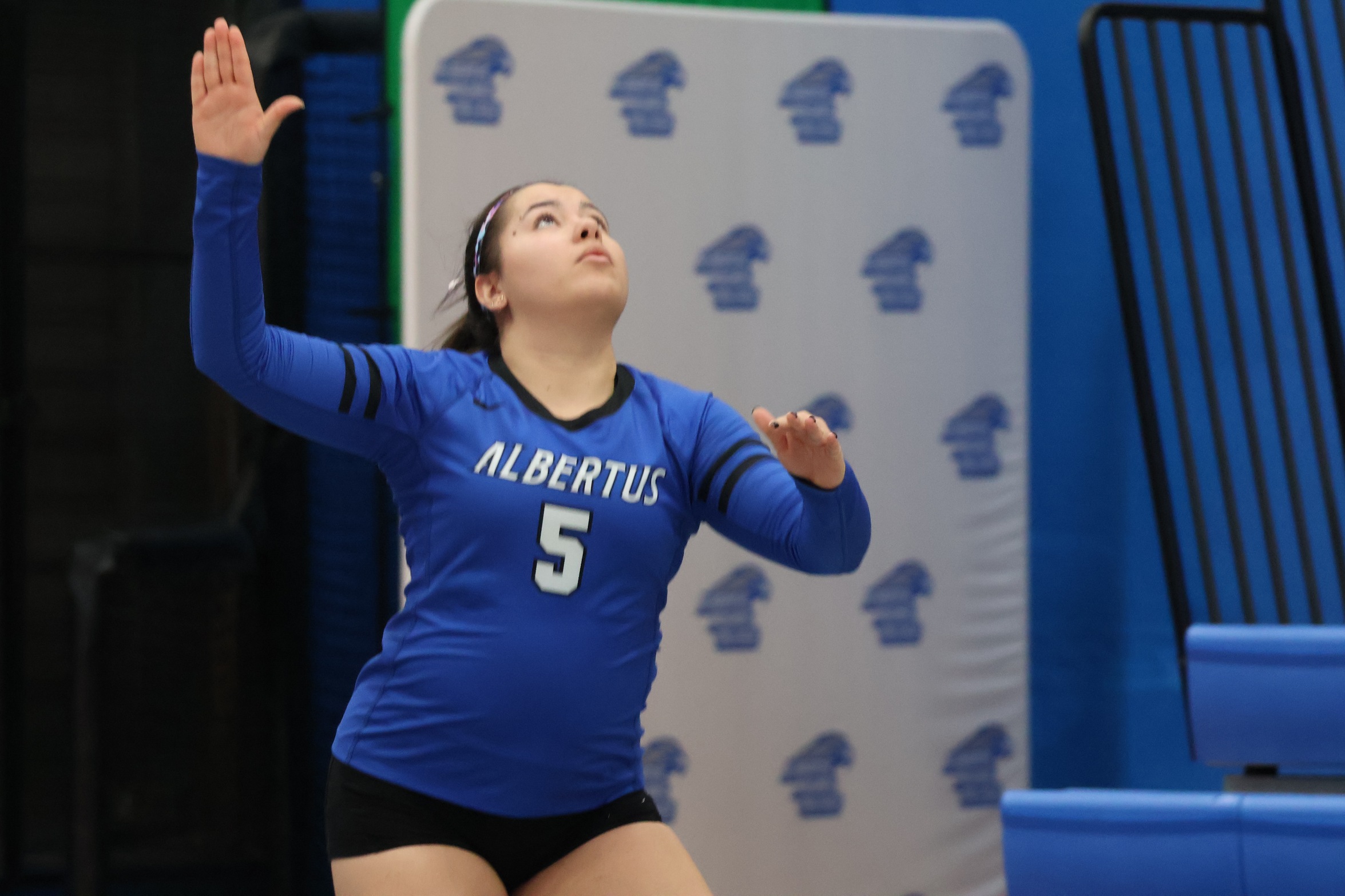 Pelaez Matches Career-High, But Women's Volleyball Lose Tri-Match To NEC And Saint Joseph (Me.)