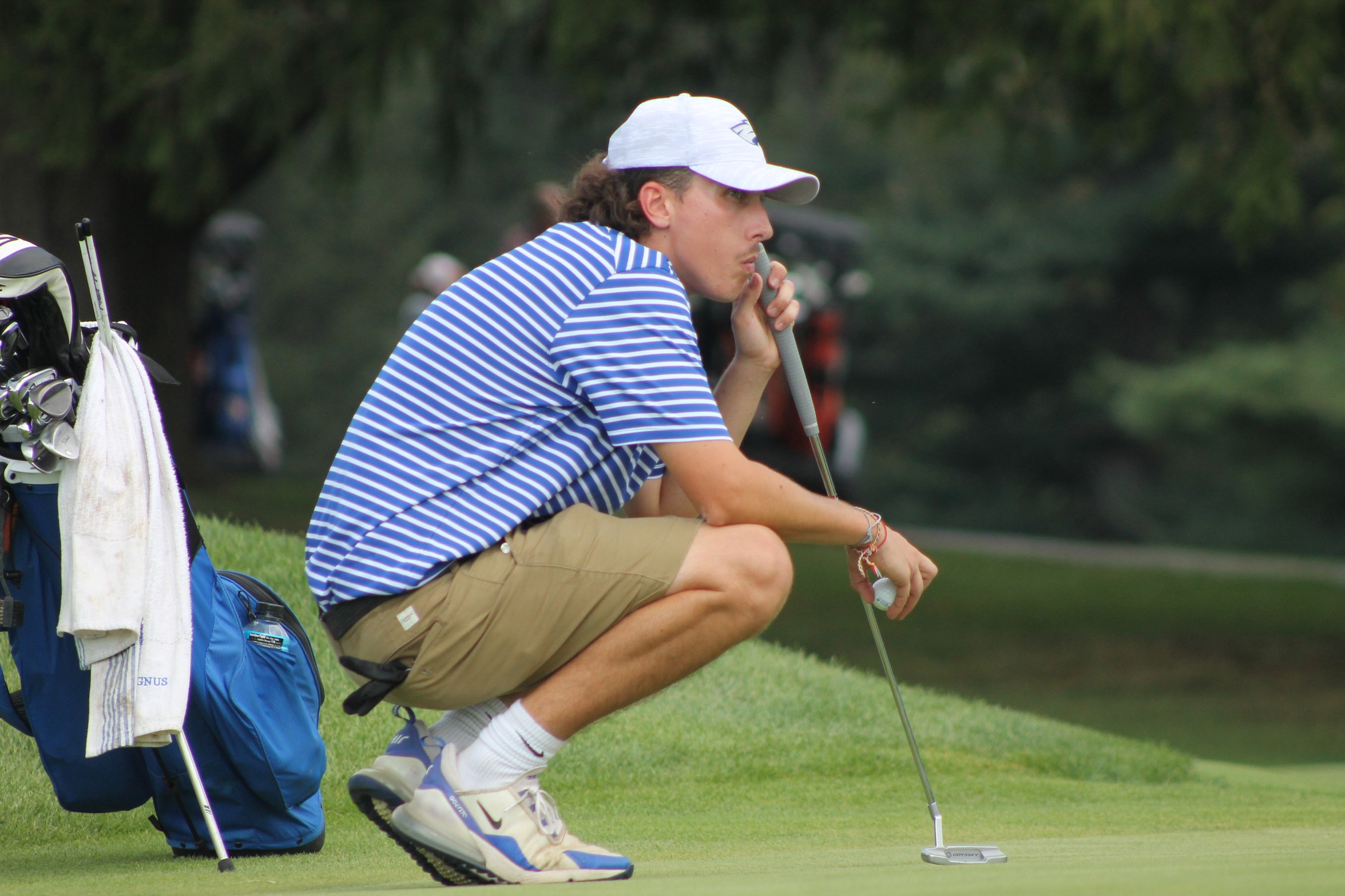 Men's Golf In 15th Place After First Round oF Detrick Invitational