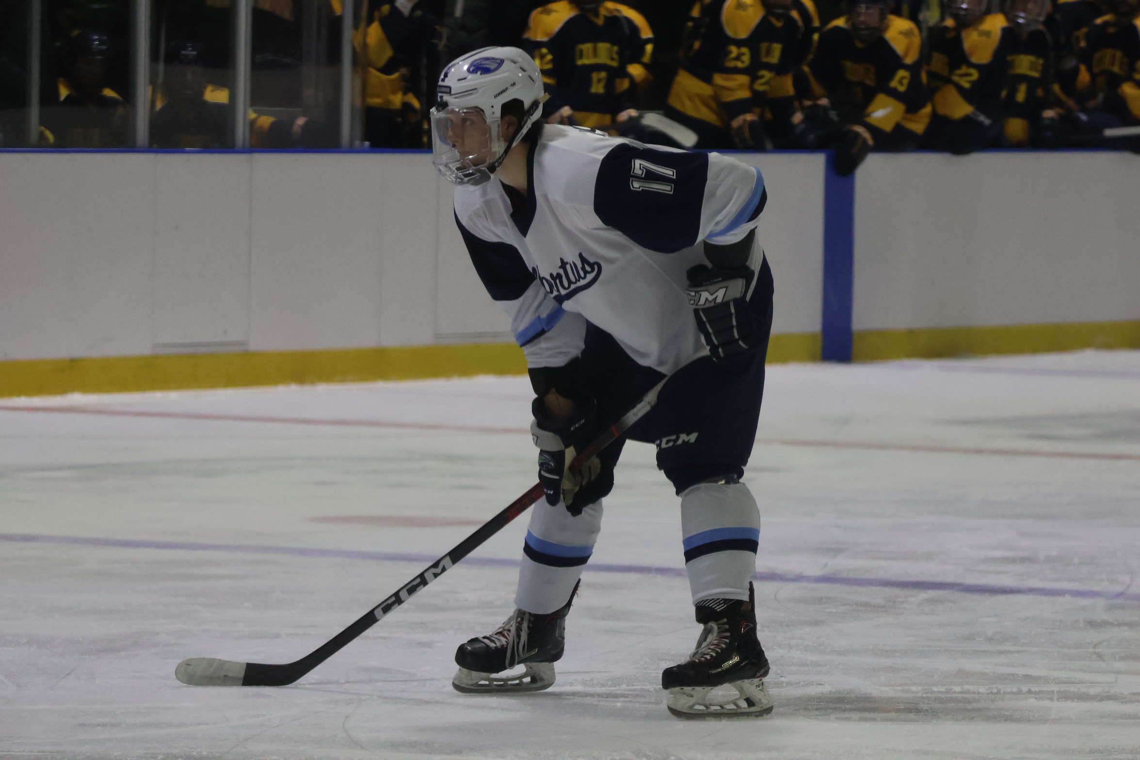 Last-Minute Goal From Hicks Sends Men's Hockey To Second Straight Win