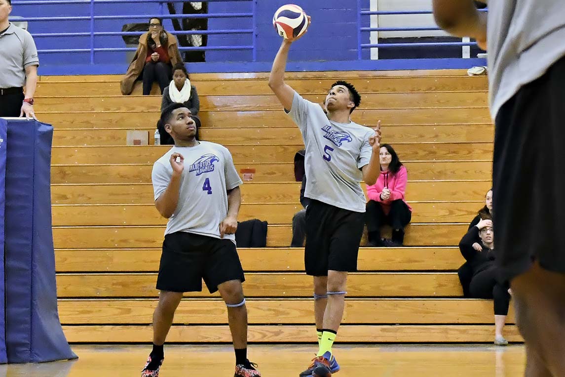 Men’s Volleyball Ends Season with Two Losses vs. Rivier & Emerson