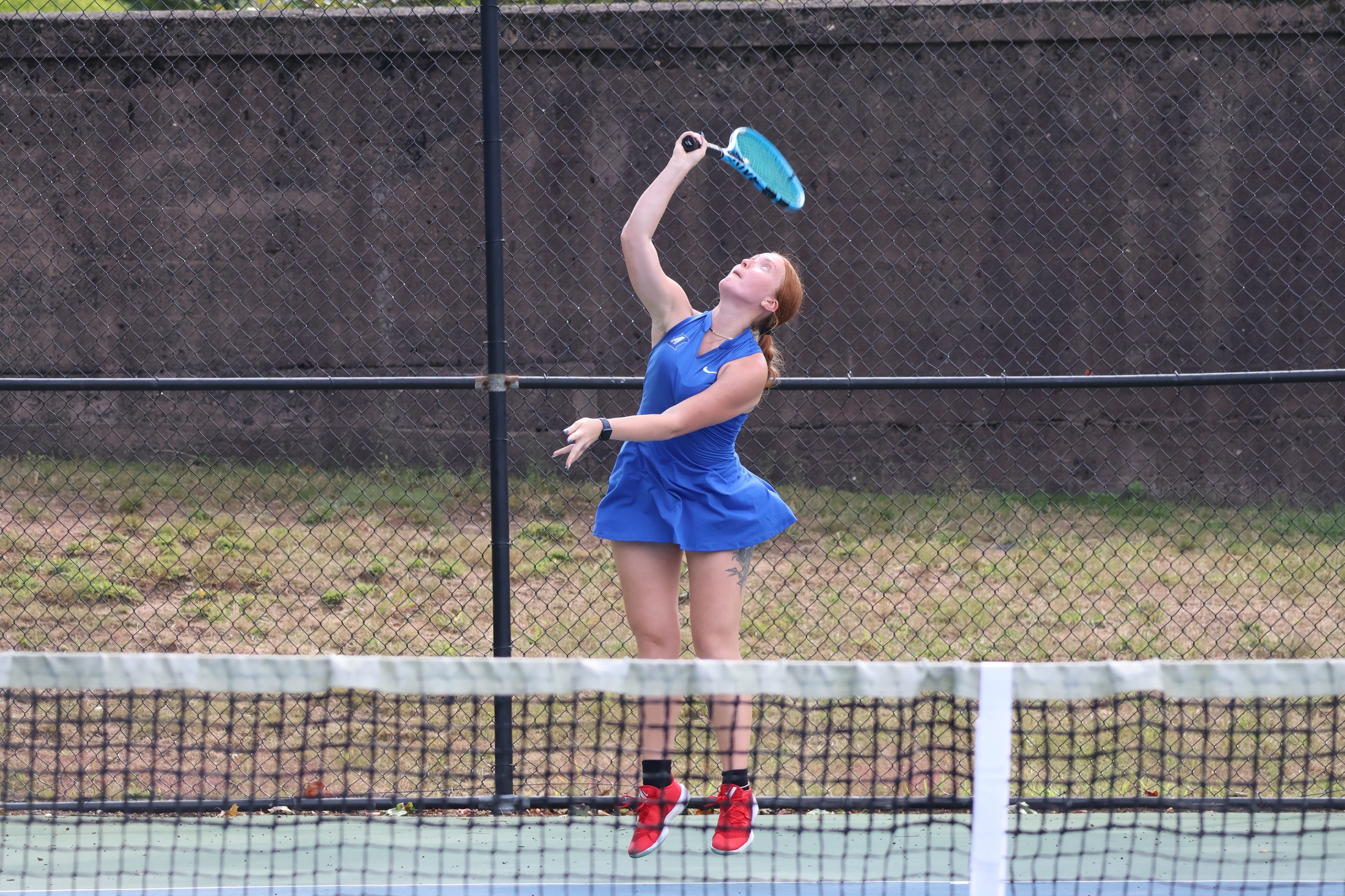 Women’s Tennis Storms Past Lehman For First Win Of The Season